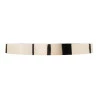 Relógio De Parede Lyor Em Plástico Branco C/Dourado