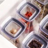 Conjunto 6 Organizadores Herméticos Ou Block 150Ml Natural