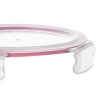 Pote Hermetico Dynasty Redondo Em Vidro Com Tampa 620ml