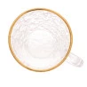 Xícara Lyor P/Café de Cristal Ecológico e Pires Petra 70Ml 