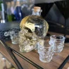 Jogo Yangzi de Licoreira e 4 Copo Shot Caveira 