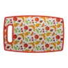 Tabua P/Corte Lyor Plástico Fruits Vermelha 30CmX20CmX1Cm