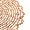 Lugar Americano Lyor de Fibra Natural Flor Palm 35cm
