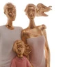 Figura Decorativa Wolff Resina Família 17x9x23cm 