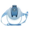 Garrafa Lyor Multiuso C/ Alca Dupla e Canudo Azul 1200 Ml