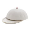 Manteigueira Wolff Porcelana Flower Branco 16x10x9cm 