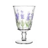 Cj Lyor Jarra 6 Tçs Cristal Lavanda Hand Painting 1,3l/240ml 