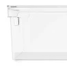 Organizador Clear Com Tampa 30X15X13Cm Ou Natural