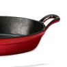 Assadeira Brinox Oval Sauté Vermelha 24x17,2x4,5 1l 