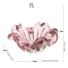 Centro De Mesa Decorativo Lyor Italy Purpura E Rose