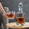 Garrafa Wolff para Whisky de Cristal Tortile 750ml