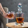 Conjunto 6 Copos P/ Whisky Wolff de Cristal Tortile 310ml