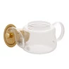 Chaleira Wolff Vidro C/infusor Dourado Inox 600ml 28859