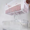 Organizador Clear Fresh Com Cesto 5 Litros Ou Natural