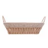 Cesta Wolff C/alca Retangular C/forro Em Tecido 31x19x12cm