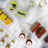 Organizador Clear 37X10X13Cm Ou Natural