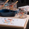 Conjunto 4 Pçs Petisqueira Wolff C/ Bowl Bandeja e Tabua Iki 