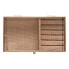 Porta-joias Wolff Toscana 21x12x5,5cm Dourado Metal 