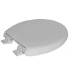 Assento Sanitário Soft Close Astra Oval Branco 