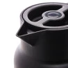 Garrafa Térmica De Plástico Lyor Organic 1L Preta 