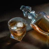Conjunto 6 Copos P/ Whisky Wolff de Cristal Tortile 310ml