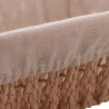 Cesta Wolff C/alca Retangular C/forro Em Tecido 31x19x12cm