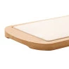 Conjunto Para Queijo E Petiscos Lyor Em Bambu 4 Peças