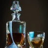 Garrafa Wolff para Whisky de Cristal Tortile 750ml