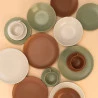 Aparelho De Jantar/Chá Oxford Oliva 20 Peças 