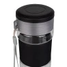 Garrafa Com Infusor Mor Preta 550ml