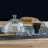 Jogo de Xícaras De Café Lyor 6 Peças De Cristal 105ml