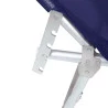 Cadeira Mor Espreguiçadeira Textilene Azul Marinho