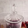Dispenser/Suqueira Wolff Cristal C/pé e Tampa Palm Tree 2l 