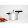 Panela Pressão Tramontina Aço Inox 6l Brava 62416/220 