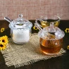 Açucareiro Lyor Cristal De Chumbo Com Colher Coração