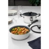Jogo de Panelas Tramontina Aço Inox 4p. solar Ceramic