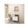 Conjunto Gaam Essenza 600 Com Pé Tinto Branco